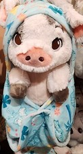 2024 Disney Parks Bebés Bebé Pua Moana Manta Bolsa Peluche Nuevo