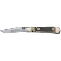 Boker Trapperliner Knife 3 ¼ Solingen S. Steel Blade And Genuine Stag Handle Boker Trapperliner Knife 3 ¼ Solingen S. Steel Blade And Genuine Stag Handle