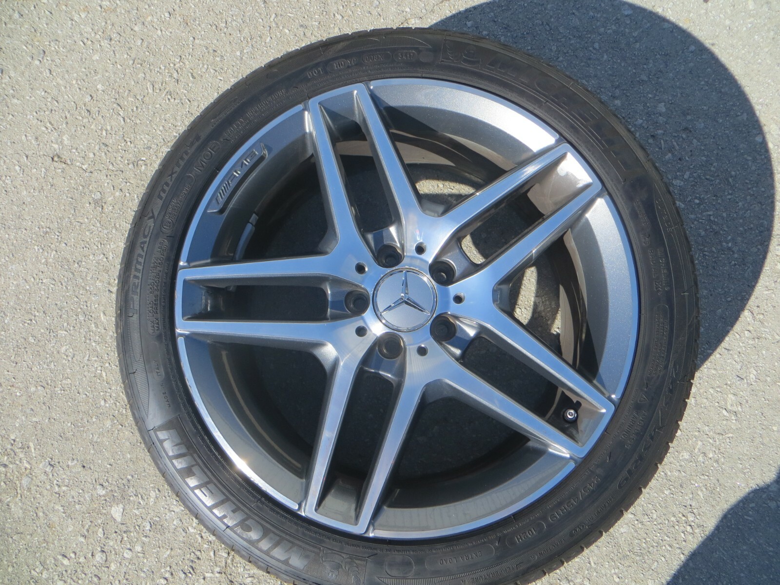 Mercedes-Benz AMG Silver Set of Wheels and Tires | Genuine OEM
