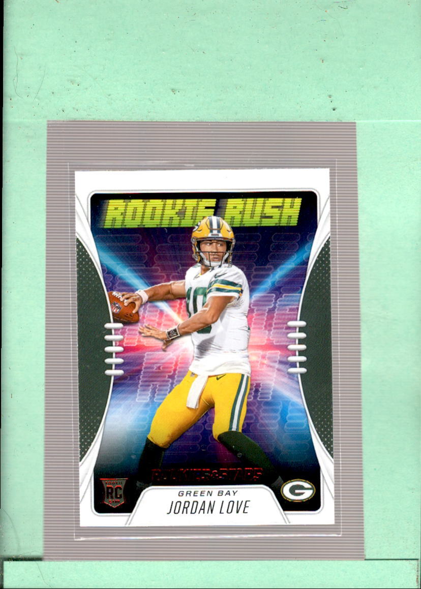 2020 Panini Rookies and Stars Rookie Rush #4 Jordan Love MINT Packers ID:45999