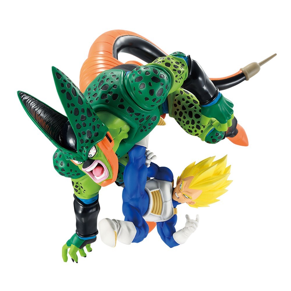Ichiban Kuji Dragon Ball Dragon History 2 C Prize Vegeta vs Cell