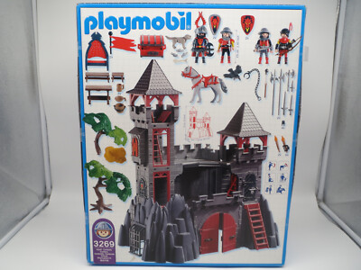 Playmobil ドラゴン軍団の城 3269 Playmobil Rock Castle 3269 - Playmobil castle toys