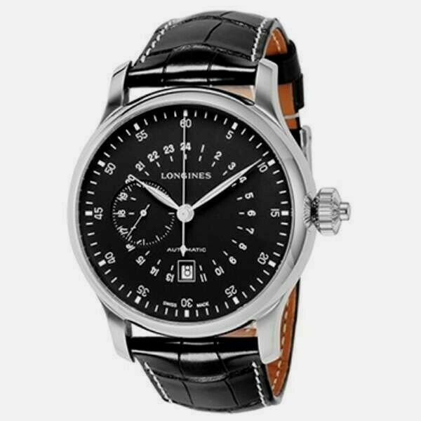 Longines Heritage Men's Black Watch 