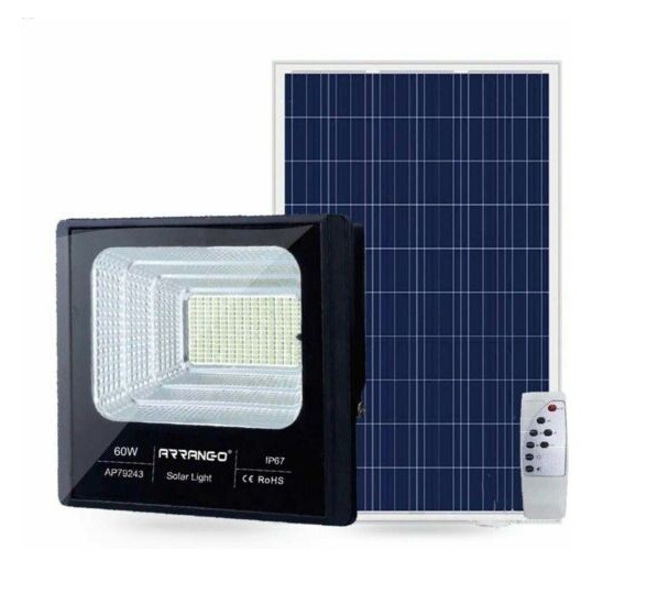 WKZ Faro Pannello Solare 300w 400W 600W 800W 1000W 1200W 1500W, Faretto - Foto 5