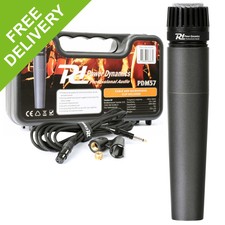 Dynamic Cardioid Instrument Microphone Wind Drum Mic With Carry Case|pd M57