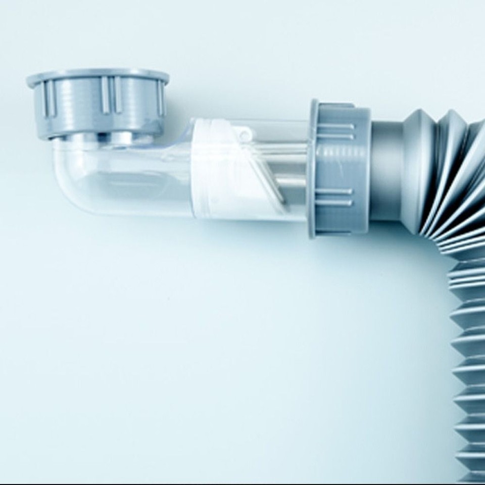 Curved Tube Wash Basin Drainage Pipe Kit Kitchen Sink eBay