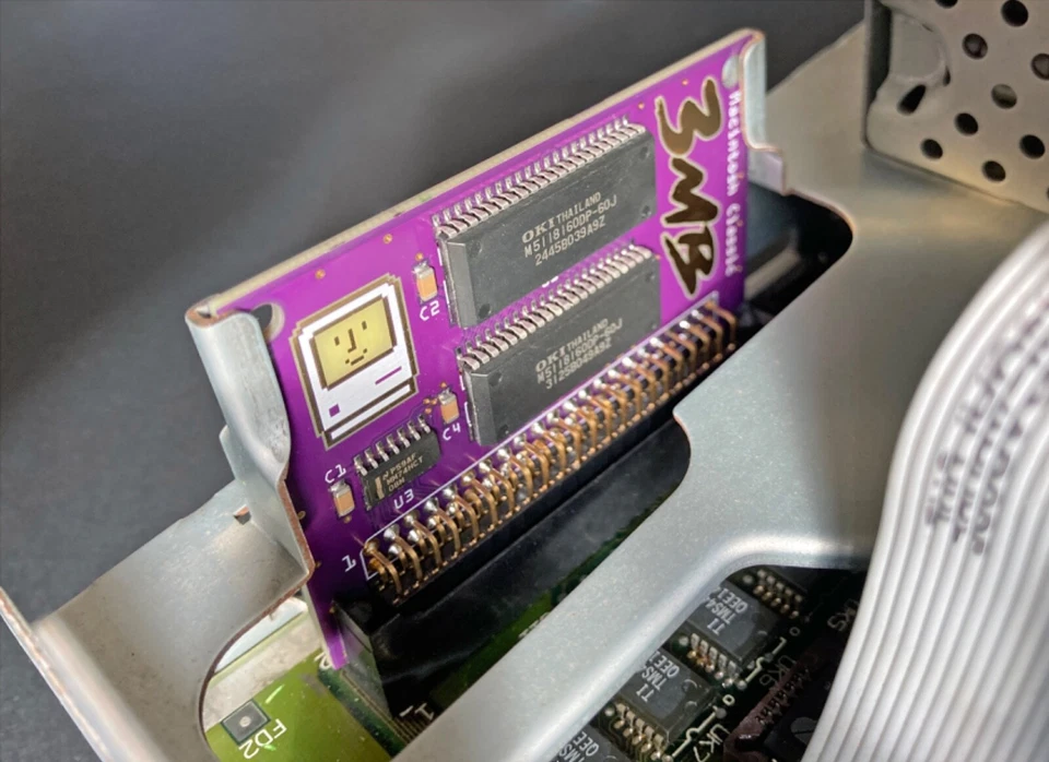 3MB PurpleRAM memory card for Apple Macintosh Classic FREE SHIPPING!!! - Image 4 of 4