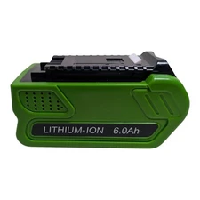 40V Lithium Power Tool Battery GW29472 Li-ion (36V) 6AH /6000mAh fits Greenworks