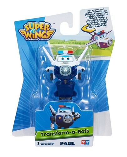 SUPER WINGS TRANSFORM-A-BOTS / FLIP & FLY FIGURE SET TOYS ALPHA GROUP - Picture 8 of 31