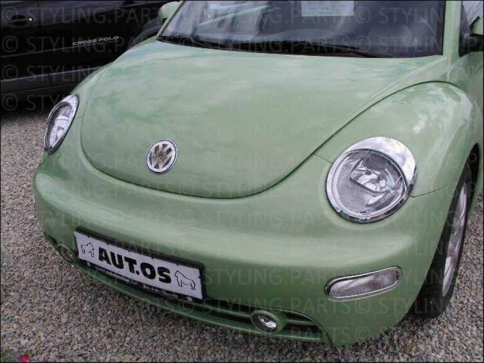 MARCO FARO VW NEW BEETLE CROMO desde 1999 hasta Facelift 2005 - Imagen 2 de 4