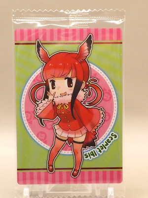 Scarlet Ibis Kemono Friends Oblate Card 07 Bandai Anime Japan X668