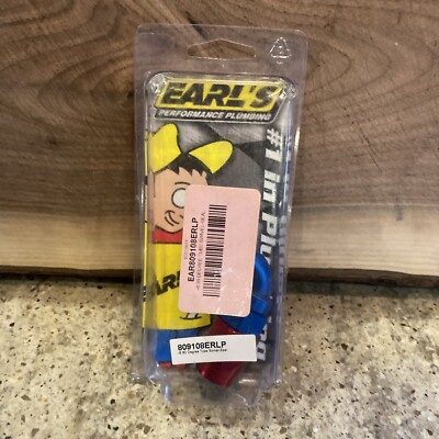 Earls Performance 809108ERL  Hose Fitting 90 Degree -8 Female to -8 Hose