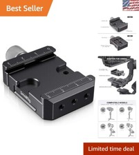 Versatile Arca-Type Quick Release Clamp Suitable for DSLR  Mirrorless Gimbals