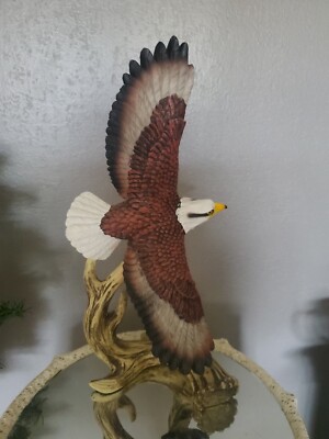 Bald Eagle, Deer Antler figurine, home decor, man cave