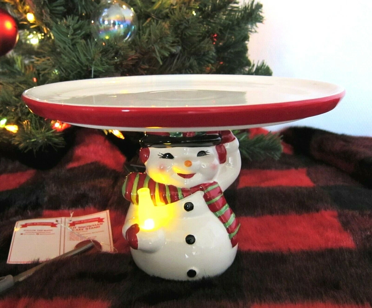 Lighted top cake stands