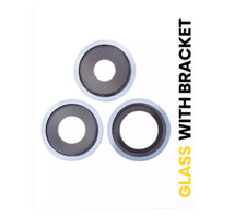Back Camera Lens With Bracket Bezel Compatible For iPhone 13 Pro 13 Pro Max