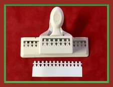 Martha Stewart GINGERBREAD MEN Edge Punch.   EUC