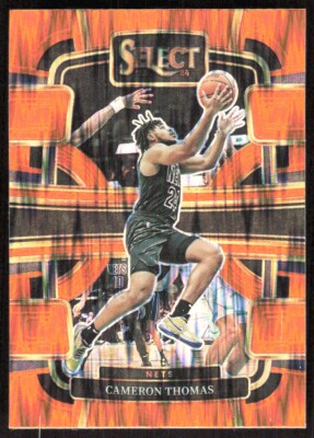 2023-24 1376C PANINI SELECT ORANGE FLASH PRIZM CAMERON