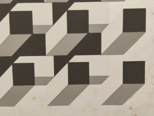 ITALO VIOLANTE SIGNED ORIGINAL LIMITED EDITION ABSTRACT BLOCK SCREEN PRINT 37/50 - Picture 14 of 22