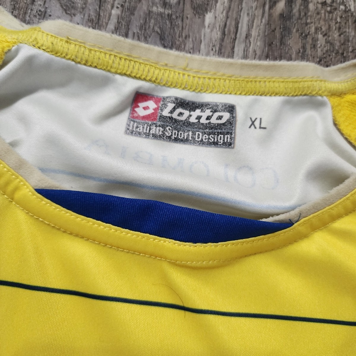 2005 Lotto Colombia Home Soccer Jersey Ivan Ramiro Cordoba Kids XL