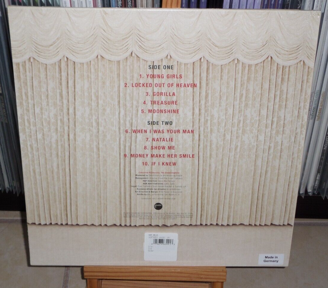 BRUNO MARS UNORTHODOX JUKEBOX WALMART RED LP LOCKED OUT OF HEAVEN