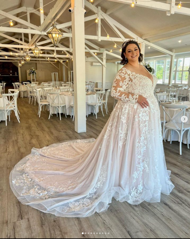 Blush Pink Wedding Dresses Long Sleeves Plus Size Lace Train Beach Bridal Gowns | eBay Blush Pink Wedding Dresses Long Sleeves Plus Size Lace Train Beach Bridal Gowns | eBay