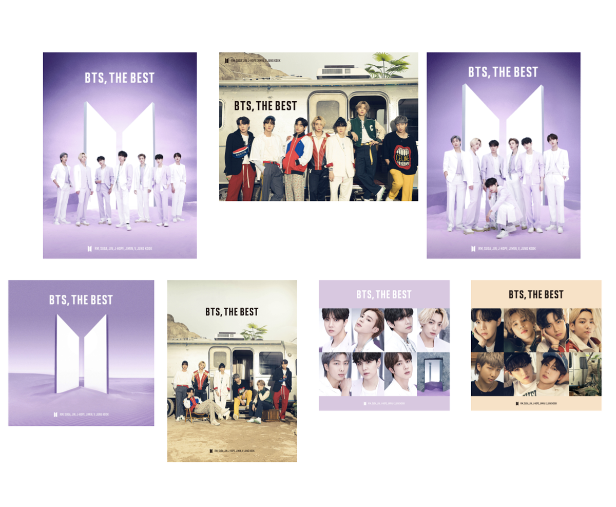 BTS THE BEST OF JAPAN CD DVDミニポスター BTS THE BEST OF JAPAN CD DVDミニポスター Japanese Edition