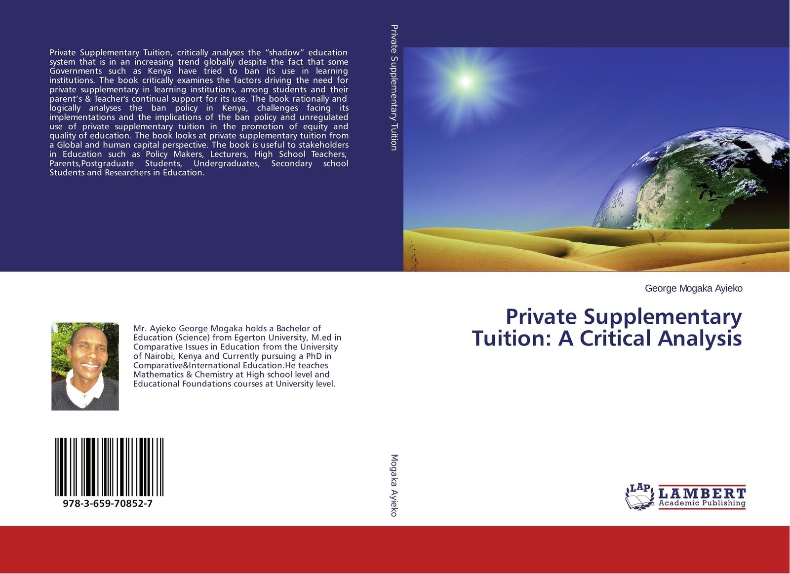 Thumbnail - George Mogaka Ayieko | Private Supplementary Tuition: A Critical
