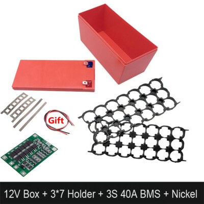 Batteria Agli Ioni Di Litio 12 V 3S 7P 40A Kit Fai Da Te 18650