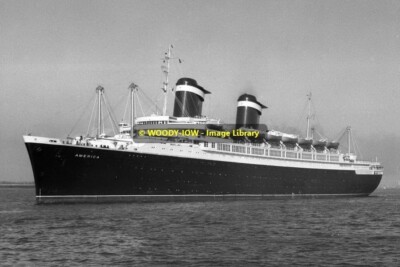 mc0004 - United States Lines Liner - Amerika, gebaut 1939 - Foto 6x4