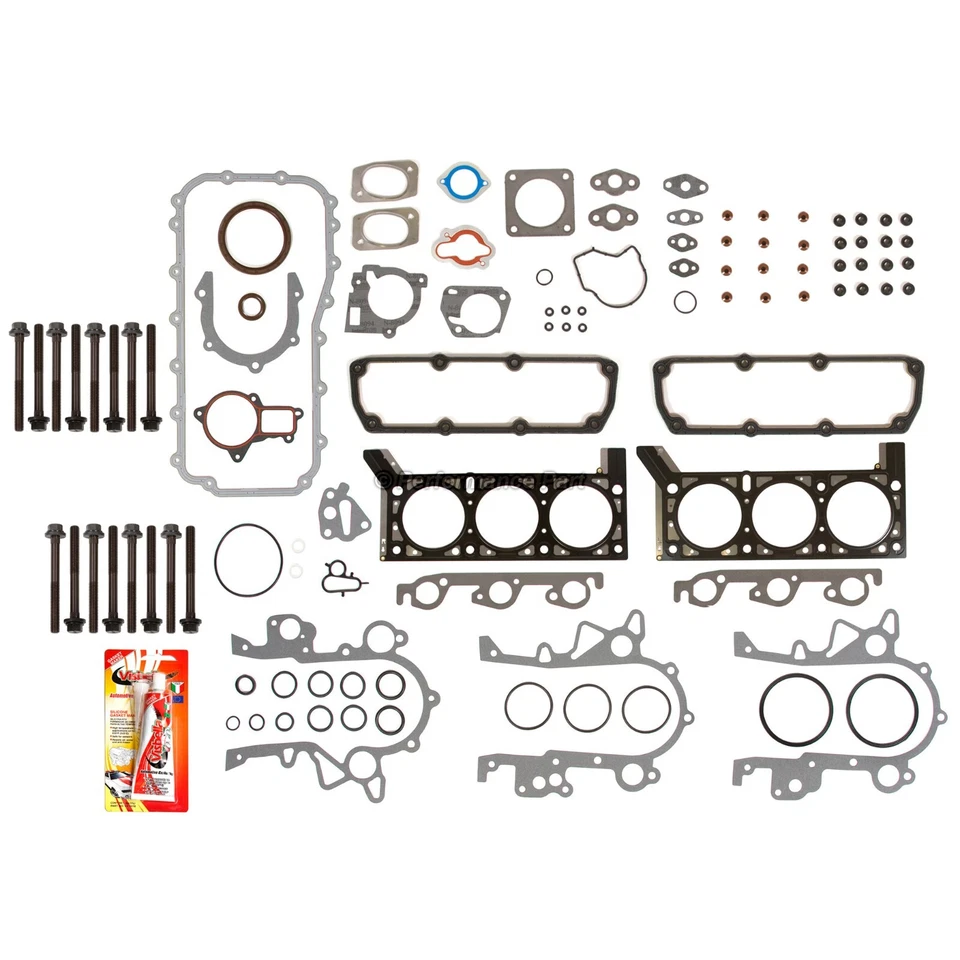 Juego completo de juntas pernos de cabeza para 01-04 Dodge Grand Caravan Chrysler Town Country Foto 2 de 4