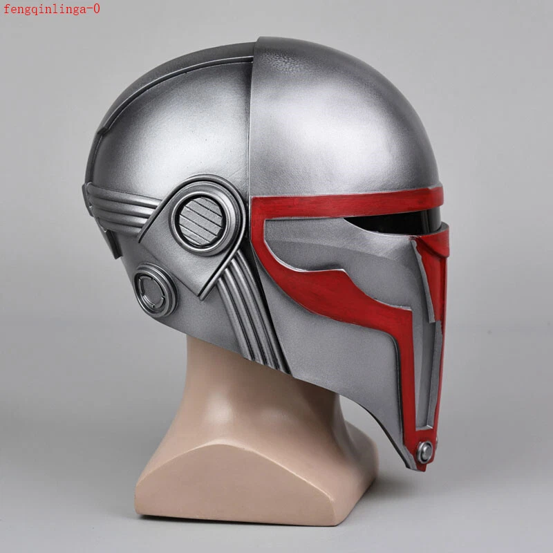 Star Wars Sith Lord Darth Revan Helmet Mask Halloween Cosplay Prop Show Headgear - Image 4 of 4
