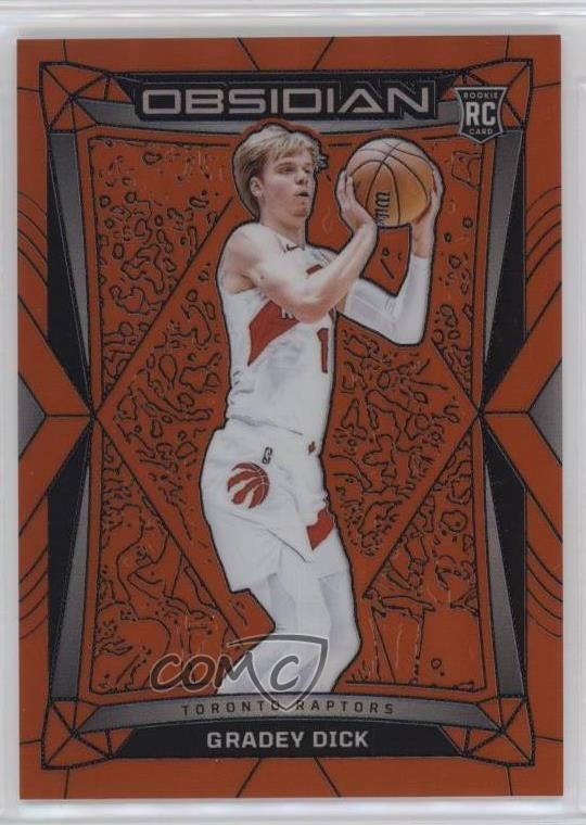 2023-24 Panini Obsidian Electric Etch Orange Flood 59/99 Gradey Dick #79 5i2