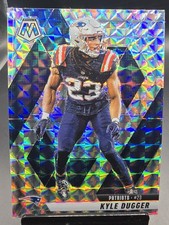 2025 Panini Mosaic #49 Kyle Dugger Mosaic Silver Prizm