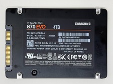 Samsung 4TB 870 EVO 2.5-inch SSD Solid State Drive MZ-77E4T0