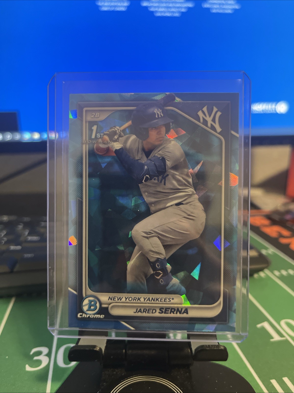 2024 Bowman Sapphire Edition - Chrome Prospects Jared Serna #BCP-68 (RC)