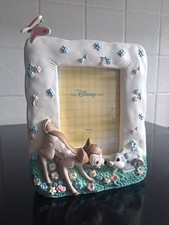 Rare discontinued Disney store Bambi photo frame 7" x  6" 