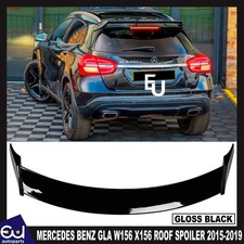 F&Uuml;R MERCEDES BENZ GLA X156 GLANZ SCHWARZ B-STIL HECK DACHSPOILER FL&Uuml;GEL 15-19