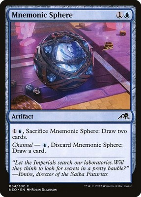 Mnemonic Sphere | #64 | NEO | MTG | Regular | LP