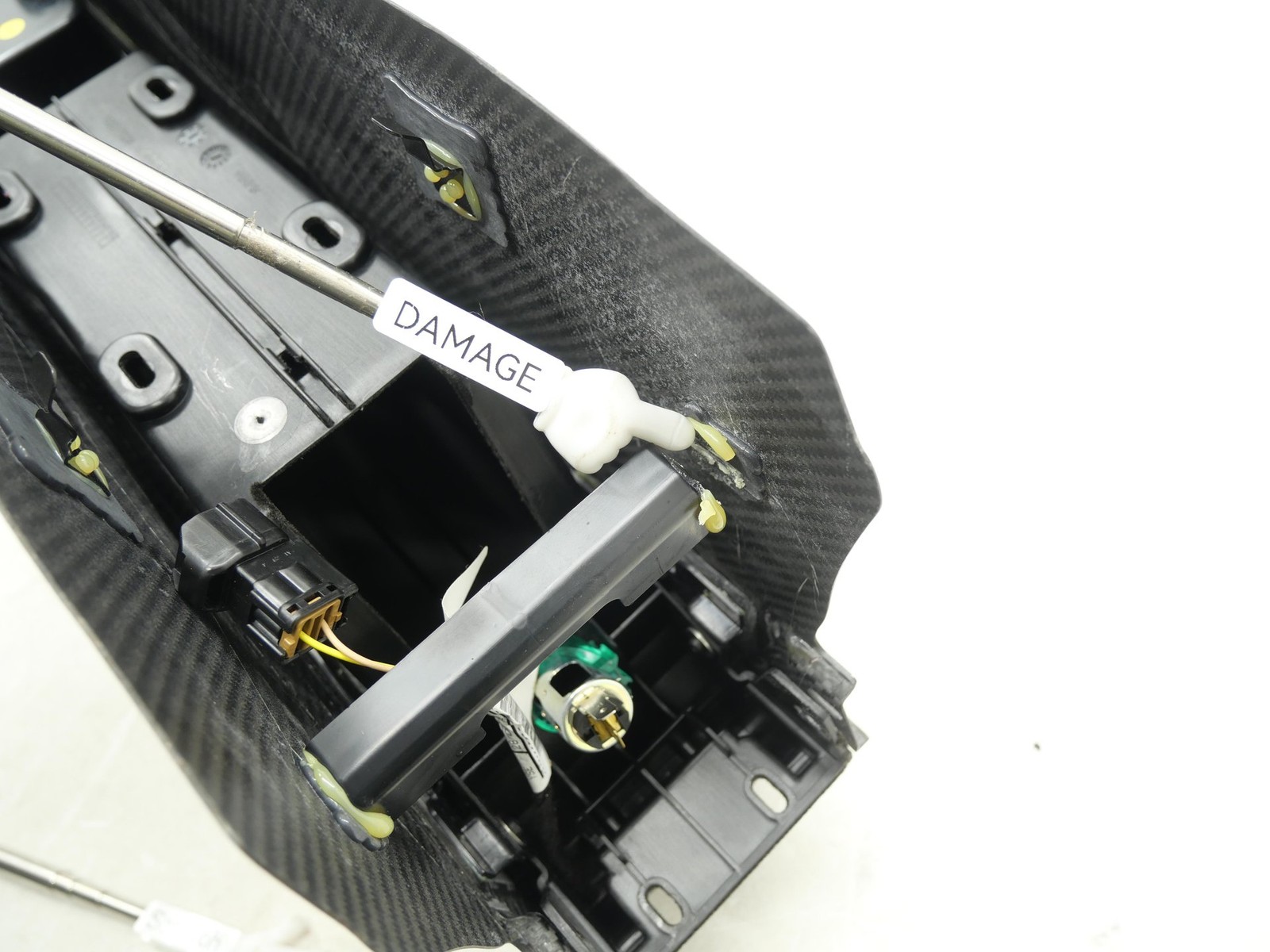 Used Carbon Fiber Center Console Arm Rest 2016-2021 McLaren 570s 13N1157CP OEM