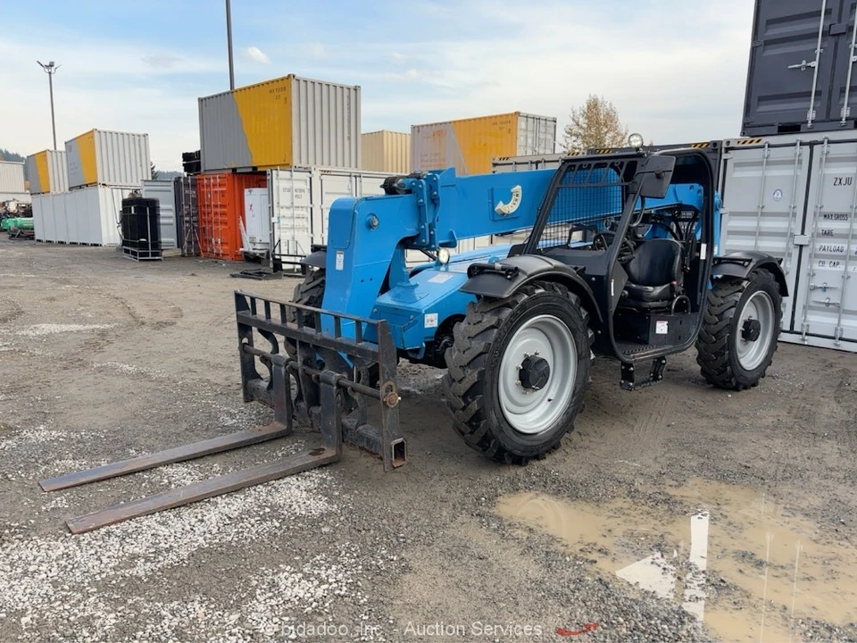 Carretilla elevadora telescópica Genie GTH-636 2018 36' 6000 lb manipulador telescópico bidadoo Foto 3 de 4