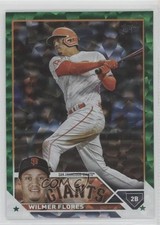 2023 Topps Series 2 Green Foil /499 Wilmer Flores #552 h7i