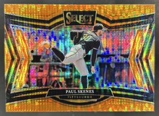 2025 Panini Select Paul Skenes Concourse Orange Pulsar Prizm #/49 Pirates