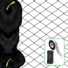 Poultry Netting 50x50 ft, 1" Square Mesh Heavy Duty 1 inch mesh - 50 x 50 ft