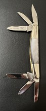 Wostenholm Vintage 1985 Black Mother Of Pearl 6 Blade Limited Edition #443 Knife