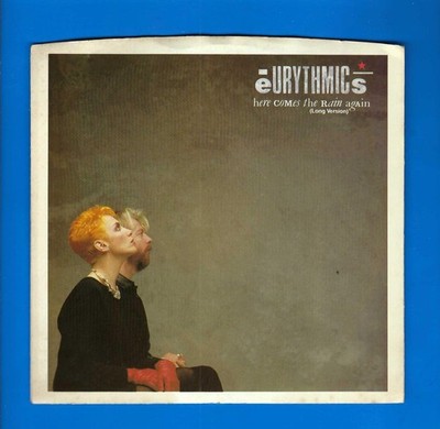 EURYTHMICS Here Comes The Rain Again Long Version PS NEW OLD STOCK NEVER PLAYED