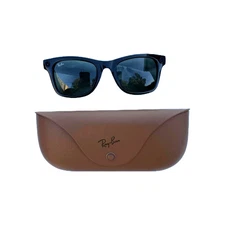 Ray Ban Gen 2 Meta Wayfarer Sunglasses  Gloss Black frame