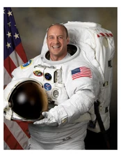 NASA Astronaut Garrett Reisman 2007 Portrait 8x10 Photo On 8.5" x 11"
