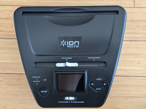 ION Pics 2 SD Photo Slide & Film Scanner Color Screen USB 5.1 MP 2500 DPI Tested - 第 5/16 張圖片