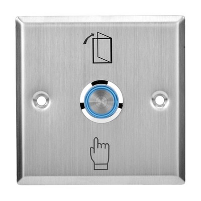 Door Access Control System Exit Button Door Push Release Switch With Indicat SET
